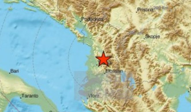 PANIKA U ALBANIJI! Sedam zemljotresa u oblasti Klos, besana noć u Tirani, Crnogorci javljaju - najjači zatresao jutros u 5.08!