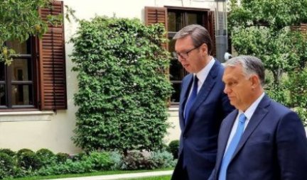 U četiri oka! Počeo sastanak Vučića i Orbana u Budimpešti!
