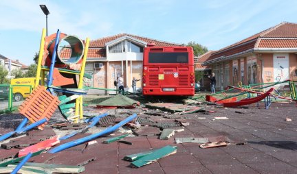 VOZAČ AUTOBUSA KOJI JE ULETEO U PARK U ZEMUNU OČAJAN! Teško mu je zbog deteta, neprestano plače! Advokat ulaže žalbu na pritvor