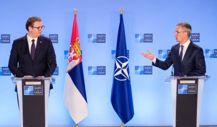 VUČIĆ POSLE RAZGOVORA SA STOLTENBERGOM:  Poštujemo ulogu KFOR i NATO na KiM, za Srbiju mir i stabilnost od presudnog značaja!