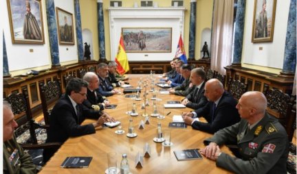 Ministar Stefanović razgovarao sa načelnikom Generalštaba Oružanih snaga Кraljevine Španije