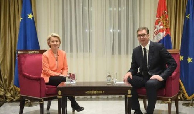 Vučić ugostio Ursulu fon der Lajen u vili "Mir"!