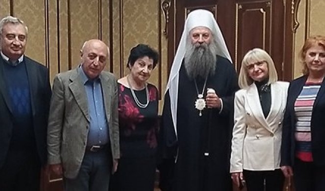 DVA BRATSKA NARODA! Patrijarh razgovarao sa delegacijom iz Jermenije! Foto