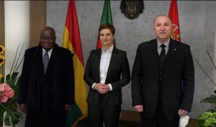 /Video/ Ana Brnabić organizovala večeru za predsednika Gane i predsednika Vlade Alžira!