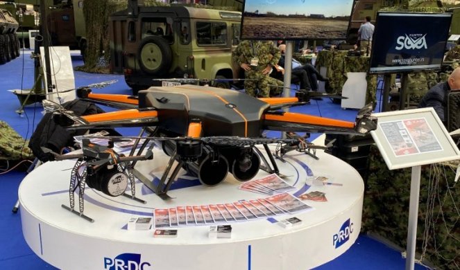 Prvi srpski dron domaćih inovatora predstavljen na Partneru 2021! Foto