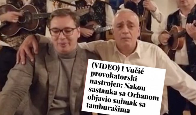 Ludaci iz Sarajeva! Sad im smeta i “Tamo daleko”, napali Vučića jer peva staru srpsku pesmu!