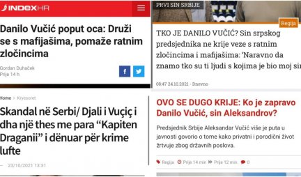 JEDINO ŠTO VOLE JE DA MRZE! Đilasovci aktivirali albanske, bošnjačke i hrvatske medije - UNIŠTITE ŽIVOT DANILU VUČIĆU!