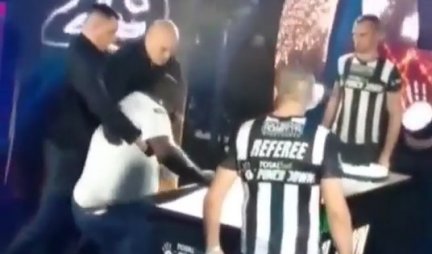 NESTVARAN UDARAC! Zver od 180 KILOGRAMA pala kao pokošena! MMA borac pao u nesvest zbog ŠAMARA! VIDEO/