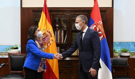 Sastanak ministra Stefanovića sa ministarkom odbrane Kraljevine Španije