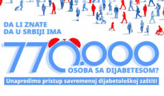 Dijabetološki savez Srbije pokrenuo kampanju 770.000“