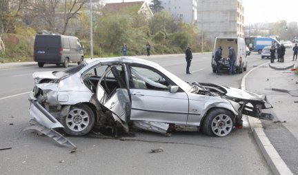 ŠOKANTNI DETALJI NESREĆE NA MIRIJEVU! Očevici tvrde da je ženu usmrtila bandera, uhapšeni muškarac priznao da je on vozio BMW