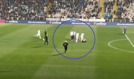 HAOS U HRVATSKOJ! Šef obezbeđenja Hajduka nokautirao navijača Rijeke! /VIDEO/
