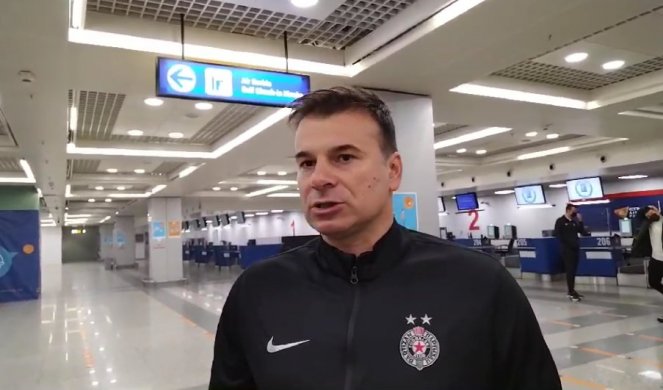 STANOJEVIĆ PRED PUT U TALIN! Trener Partizana očekuje opasniju Floru! /VIDEO/