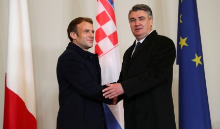 MILANOVIĆ ISPLJUVAO FRANCUZE, PA SPOMENUO KRALJA PETRA KARAĐORĐEVIĆA! Skandalozno ponašanje hrvatskog predsednika posle susreta sa Makronom!