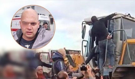 Žuti batinaši unakazili čoveka jer je hteo slobodno da se kreće u svojoj Srbiji! Foto/Video