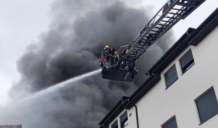 LOKALIZOVAN POŽAR U OBRENOVCU Vatrogasci i dalje pretražuju terenu