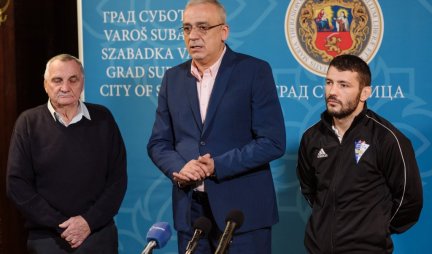 Gradonačelnik Bakić: Grad Subotica će Rvačkom klubu "Spartak" uvek biti siguran oslonac i podrška /FOTO/