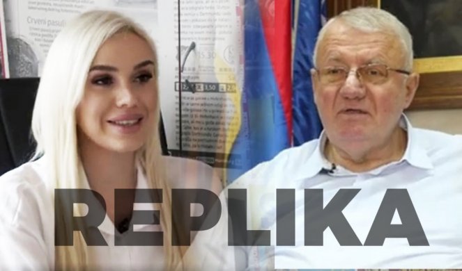 PATRIJARH, BAGER I BAKA PRASE! Pogledajte premijeru emisije "Replika", gosti - Vojislav Šešelj i Ana Grozdanović!