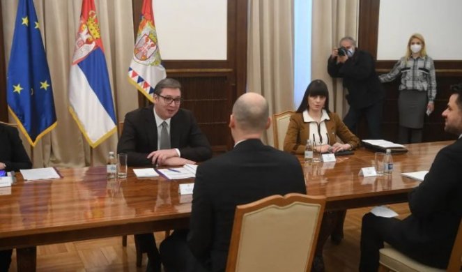 Vučić se sastao se sa direktorom Svetskog ekonomskog foruma za Evropu, Evroaziju i Bliski istok