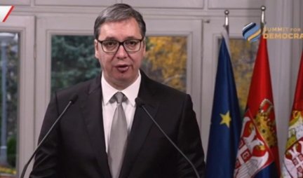 (VIDEO)  Vučić na Samitu za demokratiju: Naša zemlja kontinuirano radi na jačanju demokratskog društva u kojem svi građani imaju jednaka prava!