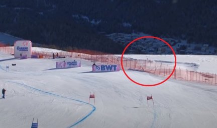 HOROR PAD U SENT MORICU! Žena poznatog šiptarskog fudbalera i čuvena skijašica preletela zaštitnu ogradu /VIDEO/