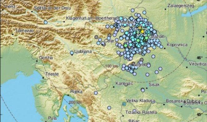 ZEMLJOTRES U SLOVENIJI PROBUDIO LJUDE! Potres se osetio i u Hrvatskoj!