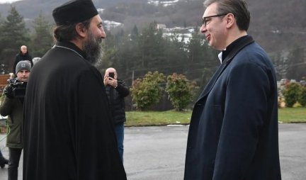 Sramota je da imamo ovakav put do ovakve svetinje, ne razumem da mi to ne kažete... Vučić obišao manastir Sopoćani!