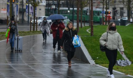 NE IZLAZITE IZ KUĆE BEZ KIŠOBRANA! Danas u Srbiji oblačno sa kišom, temperatura do 16 stepeni
