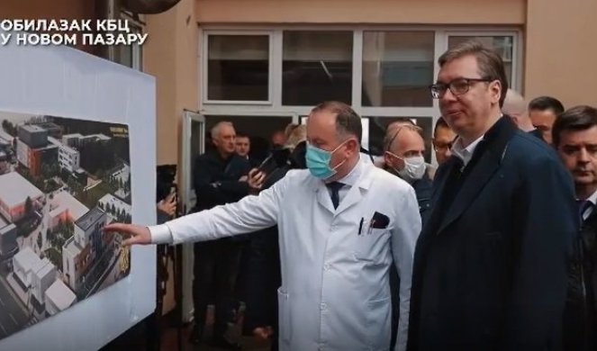 DA LJUDI VIDE DA BRINEMO O NJIMA! Vučić objavio snimak obilaska KBC u Novom Pazaru i poslao snažnu poruku! (VIDEO)