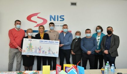 Poklon kompanije NIS učenicima na Кosovu i Metohiji