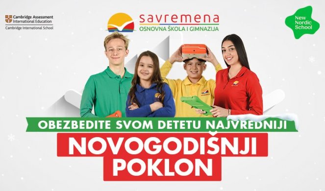 Savršen novogodišnji poklon za vaše dete: Savremeno obrazovanje za USPEŠNU budućnost