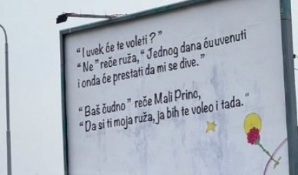 Poruka sa jednog bilborda u Beogradu izmamila je osmeh svakom ko ju je pročitao