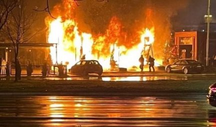 RADNICIMA POLOMLJENE RUKE! Ima povređenih u eksploziji u restoranu na Novom Beogradu