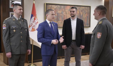 Ministar Stefanović razgovarao sa najboljim istraživačima Vojnotehničkog instituta