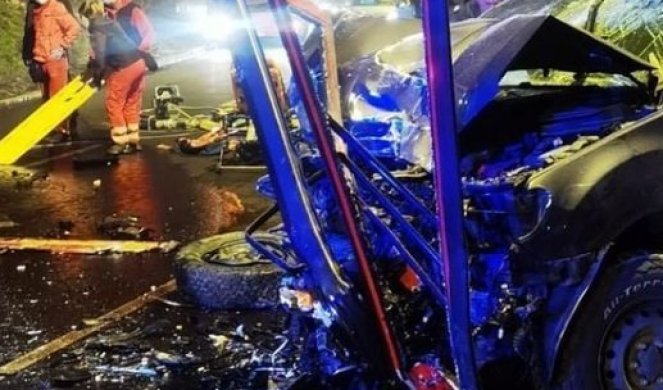 "ŽENA JE VISILA SVE DOK NISU DOŠLI VATROGASCI" Očevici opisali dramu nakon sudara autobusa i džipa, četvoro ljudi povređeno