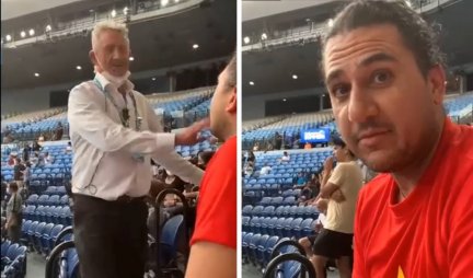 AUSTRALIJANCI ZABRANILI ĐOKOVIĆA! Isplivao šokantan snimak, oduzimaju ljudima znakove "Novak" u areni! (VIDEO)
