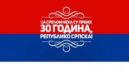 Ovo je vaš najvažniji dan koji slavimo sa ogromnim osećajem ponosa! Ministar Stefanović čestitao 30 godina postojanja Republike Srpske!