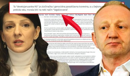 ĐILASOVSKE NOVINE BEZ STIDA I SRAMA: Republika Srpska je genocidna, paradržavna tvorevina!