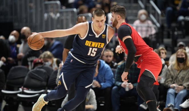 JOKIĆ SA POLA GASA BLISTAO! DENVER SAMLEO NURKIĆEV PORTLAND, KATASTROFALNO VEČE BJELICE! (VIDEO)