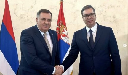 Sastali se Aleksandar Vučić i Milorad Dodik!