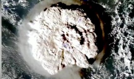 UREĐAJI RS REGISTROVALI NEVEROVATAN FENOMEN POSLE KATAKLIZME U PACIFIKU! Srpska sinoć osetila jak talas posle snažne erupcije u Pacifiku! (VIDEO)
