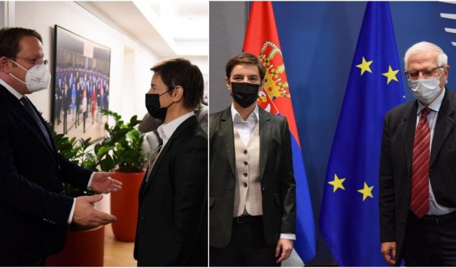 Srbija je posvećena nastavku procesa evropskih integracija! Brnabić se u Briselu sastala sa Varhejijem i Boreljom!
