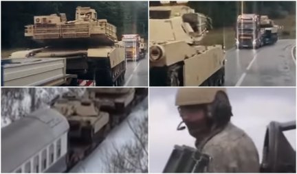 OPASNO SE ZAKUVAVA, stižu snimci, američki oklopnjaci na putu ka ukrajinskoj granici! (VIDEO)