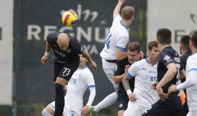 PROVUČE SE DINAMO: Partizan bez SREĆE protiv Moskovljana! Galkin KAZNIO promašaje (VIDEO)