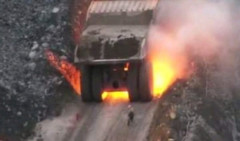 Zapalilo se vozilo nosivosti 200 tona u rudniku u Majdanpeku