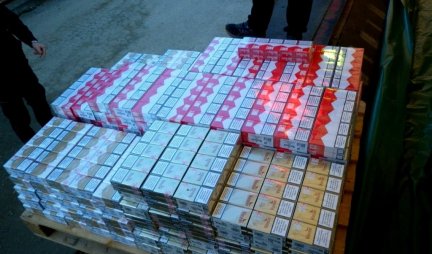 Muškarcu iz Kraljeva pronašli 7.000 pakli cigareta