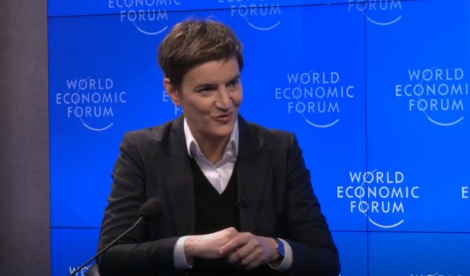 SRBIJA SE KREĆE NAPRED! Premijerka Brnabić razgovarala sa predsednikom Svetskog ekonomskog foruma