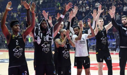 DRAMA U MORAČI! Partizan SPAŠAVAO +16,  crno-beli SRUŠILI Budućnost (VIDEO)