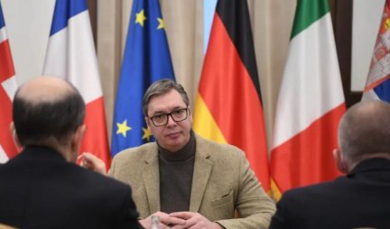 VUČIĆ SE SASTAO SA AMBASADORIMA KVINTE I ŠEFOM DELEGACIJE EU! Informacije o stavovima u narednih 36 sati!