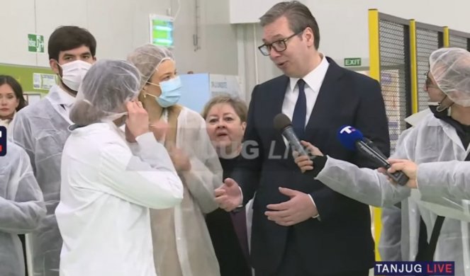 (VIDEO) PREDSEDNIK VUČIĆ NA SVEČANOSTI POVODOM ZAVRŠETKA PRVE FAZE RADOVA NA IZGRADNJI FABRIKE KOMPANIJE "NESTLE": Bitno je da budemo u korak sa svima, zato je važno da proizvodimo biljnu hranu!